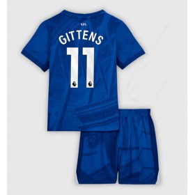 Chelsea Jamie Gittens #11 Hemmakläder Barn 2025-26 Kortärmad (+ Korta byxor)